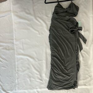 Elegant gray Women's Dress